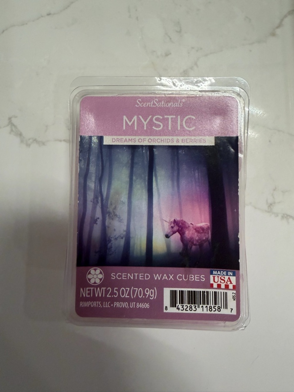 ScentSationals Mystic Scented Wax Cubes - Purple